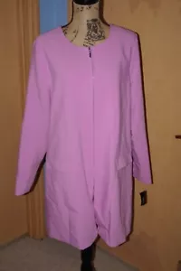 Alfani pastel purple long jacket blazer size Large! New! - Picture 1 of 9