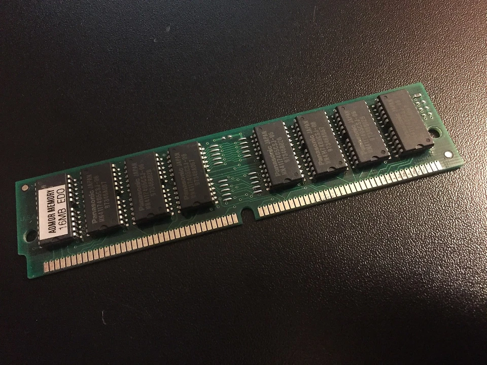 16MB 4Mx32 EDO 72-Pin Non-Parity 60ns 5V 4x32 SIMM 32MB Memory Mac PC UNIX - Image 1 of 3