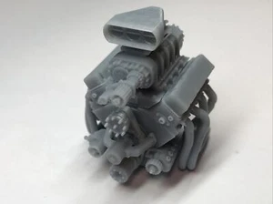 1/18 Scale Chev Big Block Blower Engine - Picture 1 of 7