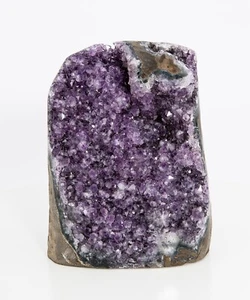Amethyst Crystal Cluster Cathedral Geode Rare Decor Cut Base 4.07 lbs H1511 - Picture 1 of 15