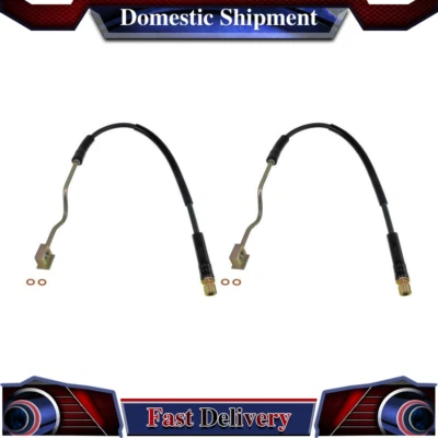 Mangueira hidráulica de linha de freio dianteira Dorman compatível com Ford B600 1984 1985 1986 1987 1988 - Imagem 1 de 3