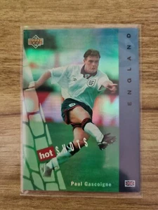 1994 Upper Deck World Cup USA94 Soccer - Hot Shots Insert Card - Paul Gascoigne - Picture 1 of 2