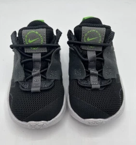 Nike Toddler Crater Impact Black/Iron Grey Size 4C Slip-On (DB3553 001) - NEW - Picture 1 of 8