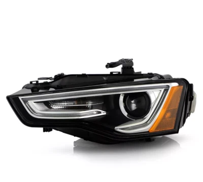 2013-2017 Audi A5 S5 Headlight HID/Xenon w/o AFS w/LED DRL Projector Driver Side Foto 1 de 4