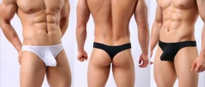SLIP STRING SCHLAUCH TRANSPARENT L XL HERREN SEXY SEX THONG UNDERWEAR MAN - Bild 1 von 12