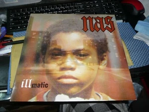 HTF record LP 1994 NAS Intercity Rap - Illmatic on Columbia 475959 1 NM- - Imagen 1 de 8