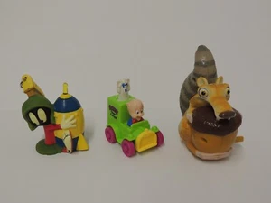 Vintage 1990 & 2025 Warner Bros - Scrat Squirrel, Marvin Martian, Porky Pig - Picture 1 of 5