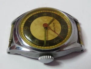VINTAGE 1940ER US TIME KELTON HERREN HAND MILITÄR ARMBANDUHR TEILE ODER REPARATUR - Bild 1 von 7