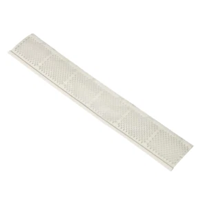 (25 pack) Micro Mesh Gutter Guard Snap In Leaf Cover Filter 3 Ft. White Vinyl - Picture 1 of 3