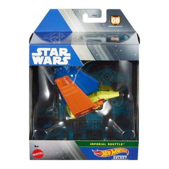 Star Wars Hot Wheels Starship Select Prototipo Naves Imperial Shuttle 2024 Chase Foto 1 de 1