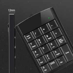 Wired Numpad Keyboard 19 Key Faster Data Input Durable for Accounting - Picture 1 of 6