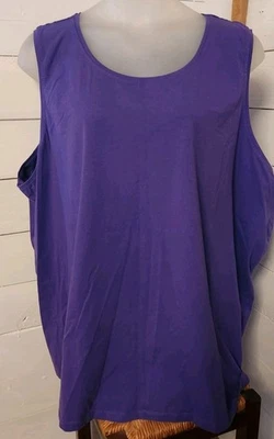 Camiseta sin mangas Catherines púrpura 5X 34 36 elástica  Foto 1 de 4