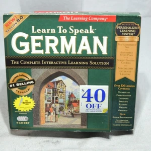 Learn to Speak German Complete Interactive Learning Solution | Version 8.0 New - Picture 1 of 10