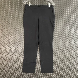 Eileen Fisher Petite Black Slim Leg Ankle Pants Career Casual Women's Size PP - Picture 1 of 10