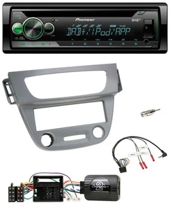 Pioneer USB MP3 DAB Lenkrad CD Autoradio für Renault Megane III 2009-2012 grau - Bild 1 von 9