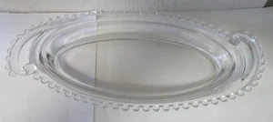 Imperial Glas CANDLEWICK Sellerieschale mit Griff 13" - Bild 1 von 6