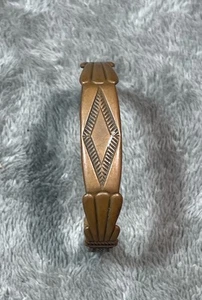 Vintage Solid Copper Bell Trading Post Cuff Bracelet !! - Picture 1 of 8