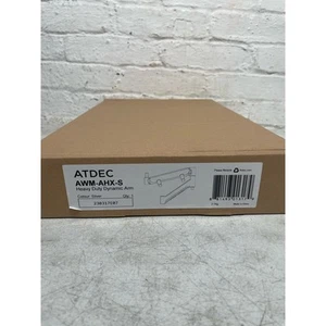 Atdec AWM-AHX-S - Heavy Duty Dynamic Arm - Silber, 180 Grad Rotationsbegrenzer - Bild 1 von 3