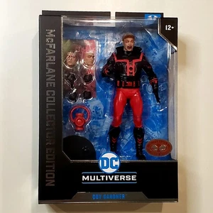 🗨 McFarlane DC Red Lantern Warrior Guy Gardner Platinum Collector's Edition 🗨 - Bild 1 von 2