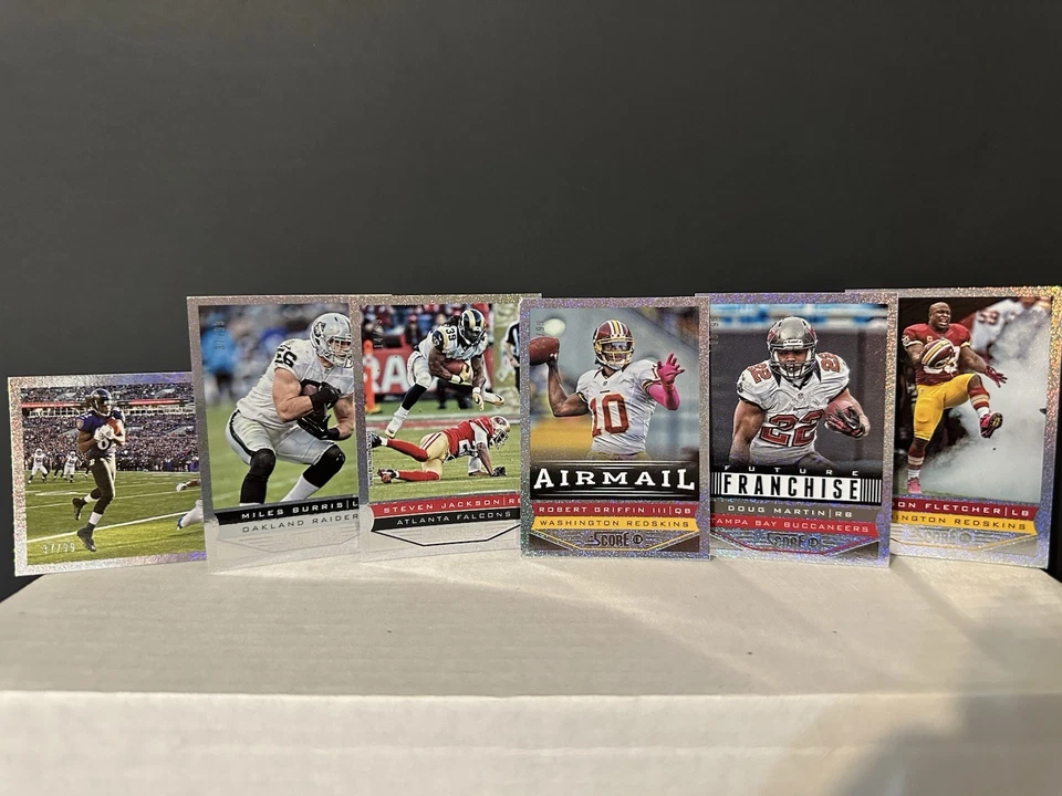 6X LOT 2013 Score Football /99 Scorecard Parallel FREESHIP 10-15-157-220-252-328 - Image 1 of 1