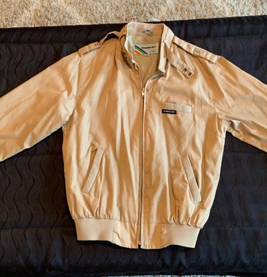 Chaqueta de bombardero vintage clásica vintage talla 18 color tostado talla 18 Foto 1 de 4