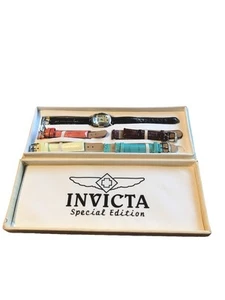 Women's Invicta Trinite Watch Special Edition 100ft Analog Dial 5168- 5 bands - Picture 1 of 6
