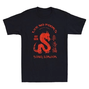 Lee Ho Fooks Chinese Restaurant Soho London Funny Dragon Vintage Men's T-Shirt - Picture 1 of 8