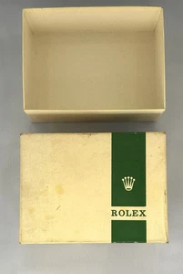 Vintage Rolex Outer Box with Green Stripe - Ref: 06.00.06 Switzerland w/Sticker - Picture 1 of 7
