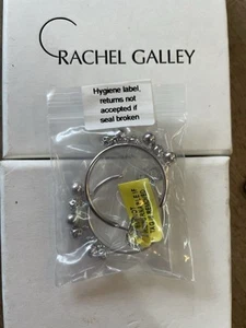 Orecchini Rachel Galley in argento 925 con ciottoli multi reticolo - Foto 1 di 7