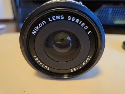 NIKON 35mm 1:2.5 Ais Series E - Wide Angle Lens - Image 1 of 4