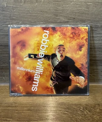 ROBBIE WILLIAMS - MILLENNIUM - Europe 4-Track Single-CD (1998) - Bild 1 von 3