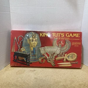 GIOCO DA TAVOLO KING TUT CADACO 1977 VINTAGE MAI APERTO SIGILLATO NUOVO - Foto 1 di 4