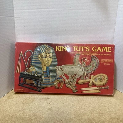 KING TUT BOARD GAME CADACO 1977 VINTAGE UNOPENED SEALED BRAND NEW - Image 1 of 4