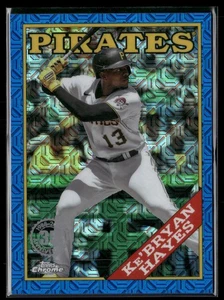 2023 Topps #T88C-41 Ke'Bryan Hayes 1988 35th Anniversary Chrome Blue #/150 - Bild 1 von 2