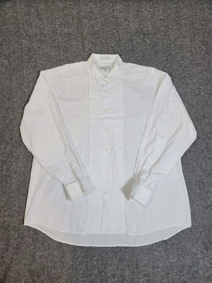 Camisa blanca plisada vintage Y2K Christian Dior hecha en China talla 18/36-37 Foto 1 de 4