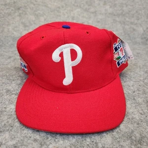Vtg 1980 Philadelphia Philles WORLD SERIES CHAMPION Snapback Hat ANNCO NEW NWT - Picture 1 of 7
