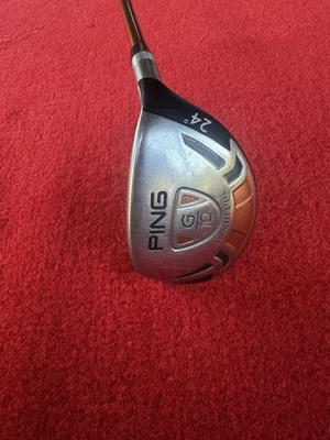 PING G10 Hybrid/ Rescue 24° PING TFC 129H Graphite Regular Flex Shaft RH - Image 1 of 4
