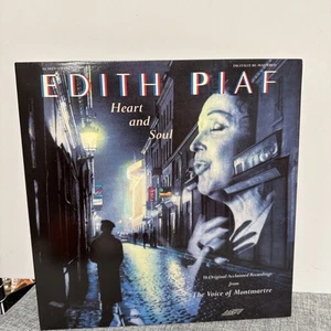 Edith Piaf  -Heart And Soul  12” Vinyl LP Gatefold Album Record 1987 - Picture 1 of 8