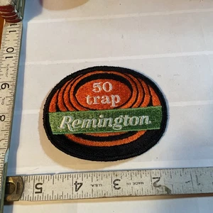 💥NEW💥 Remington 50 Straight Trap Shooting Patch trapshooting clay pigeon  - Picture 1 of 2