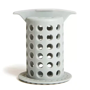 2 in. Protector de drenaje para cabina de ducha en gris - Imagen 1 de 4