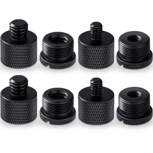 Jeu adaptateur support micro 5/8 à 3/8, filetage 1/4 à 5/8 pour microphones - Photo 1/8