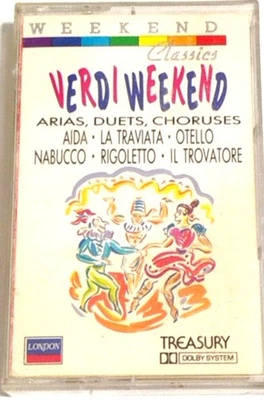 Verdi Weekend Arias Duets Choruses Classical Opera Cassette Tape London - Image 1 of 2