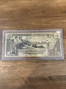 1896 $1 Educational Silver Certificate Note - Picture 1 of 4