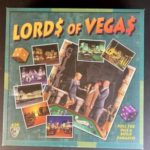 Lords of Vegas Board Game by Mayfair 99% Complete Set Read Great Price! - Picture 1 of 16