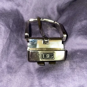 D G - Dolce Gabbana? Silberfarbene Gürtelschnalle - Bild 1 von 7