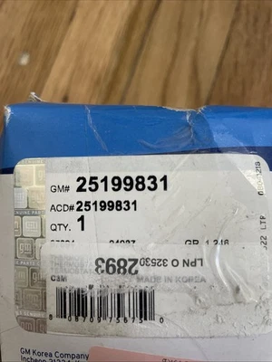 NUEVO ACDelco Motor Refrigerante Termostato y Carcasa 131-200 Chevy Spark 1.2L 13-15 Foto 1 de 4