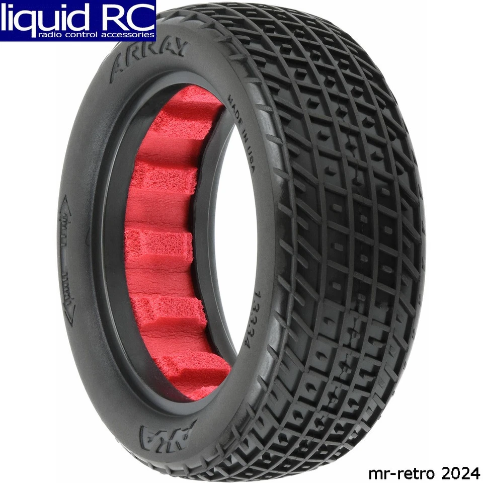 AKA Racing Array 2.2 Medium Soft Dirt Oval Buggy 2WD/4WD Front Tires AKA13334KR