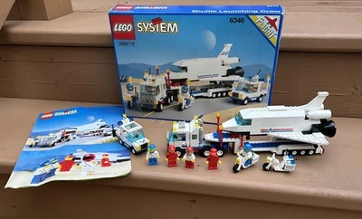 LEGO System 6346 Space Shuttle Launch Crew – used ~Complete w/Instructions, Box - Image 1 of 4