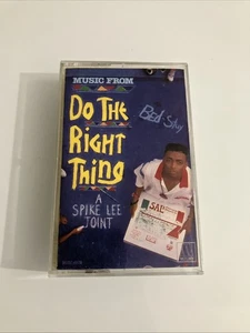 Do The Right Thing Soundtrack Spike Lee Motown Cassette Tape - Picture 1 of 3