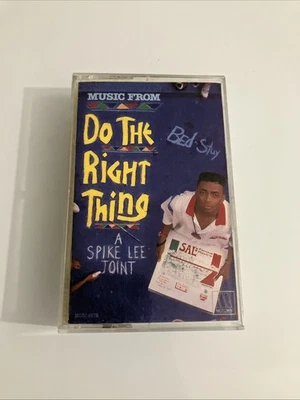 Do The Right Thing Soundtrack Spike Lee Motown Cassette Tape - Image 1 of 3